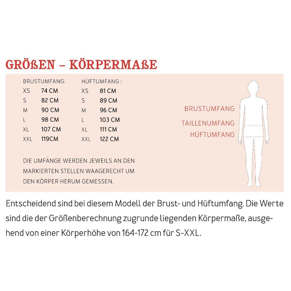 Papierschnittmuster Gerades Strickkleid  Frau Nora XS-XXL